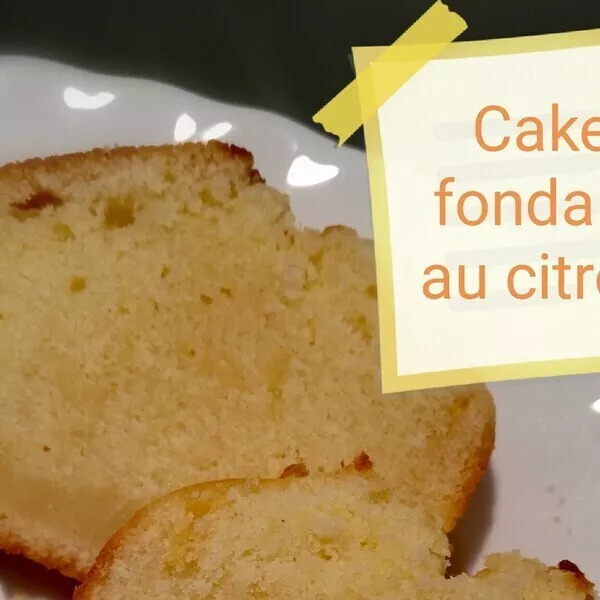 Cake au citron fondant