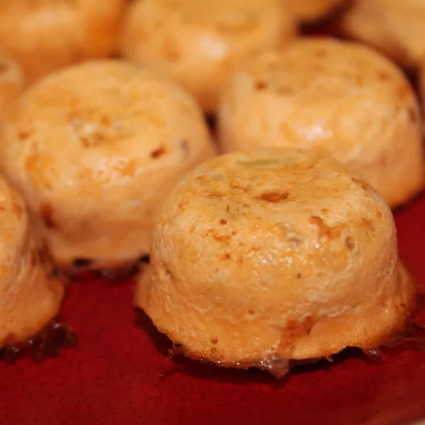 Bouchées de tatin aux 2 saumons