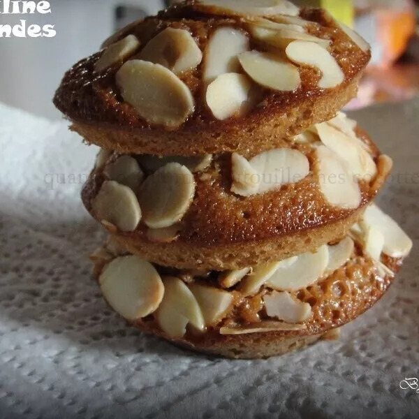 Moelleux au praliné et amandes