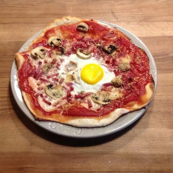 Pizza pâte au skyr weight watchers