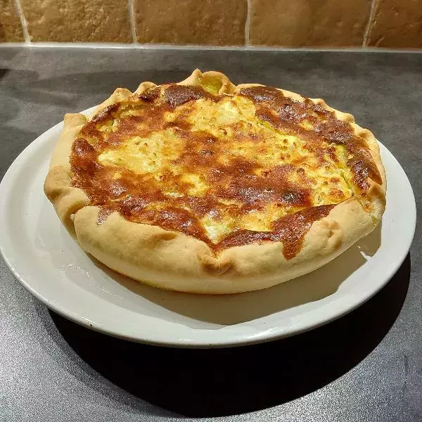 TARTE À LA COURGETTE ET À LA FÊTA 