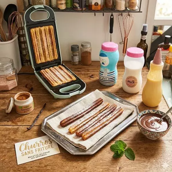 Churros / Chichis ~ cuit sans friture 