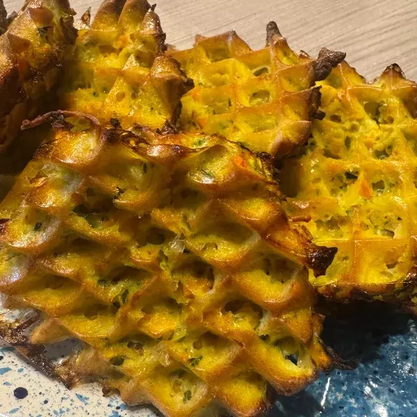 Gaufres de légumes