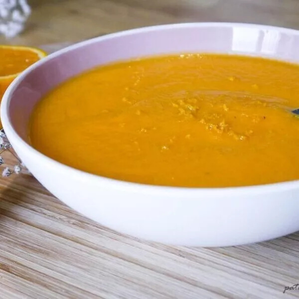 soupe de carottes à l'orange