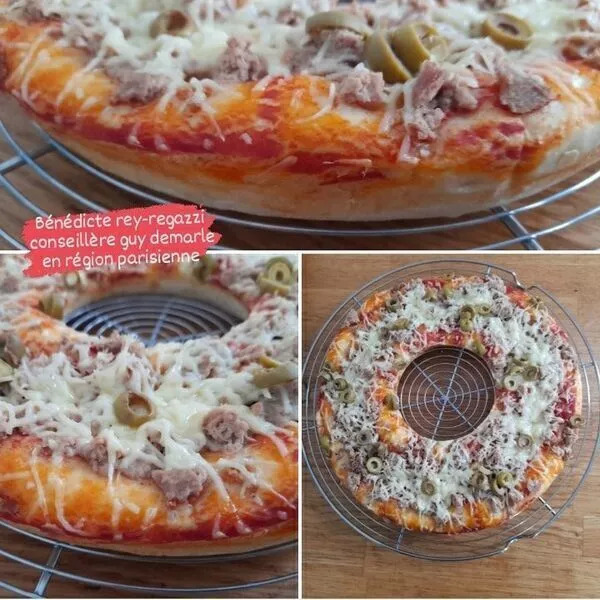 pizza couronne à partager