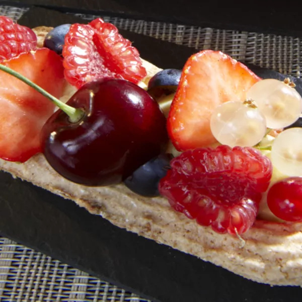 Tartelettes sur fonds de dacquoise