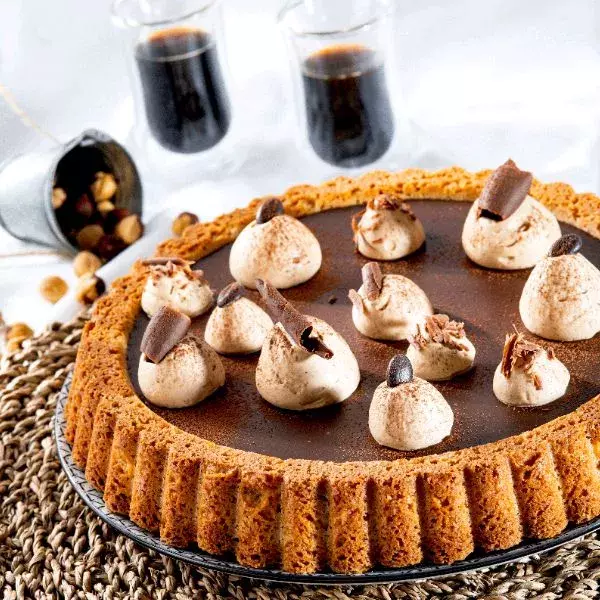 Tarte chocolat café ("Fête des pères")