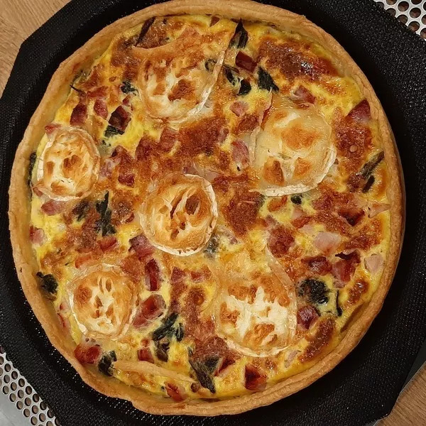 Quiche aux feuilles de bettes