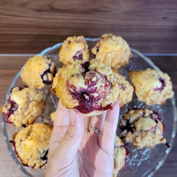 Muffins aux cerises