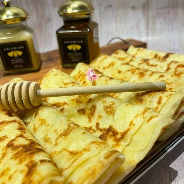 Crêpe feuilletée Marocaine ( msemen ) 