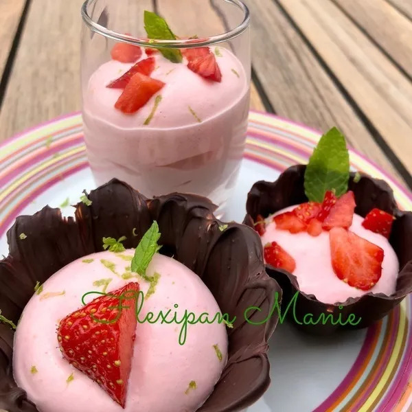 Mousse de fraises