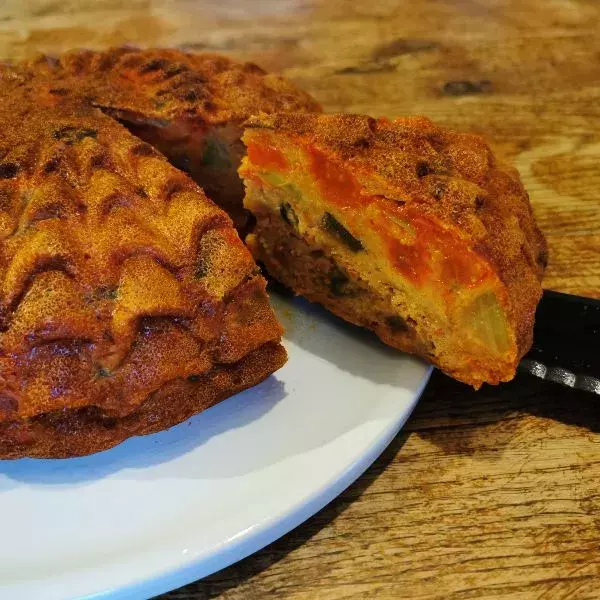 Cake à la ratatouille