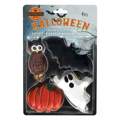Kit de 4 découpoirs Halloween