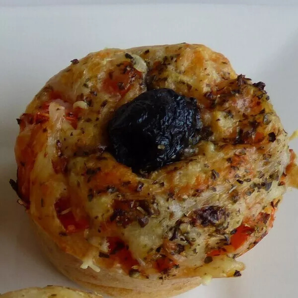 Muffins façon pizza