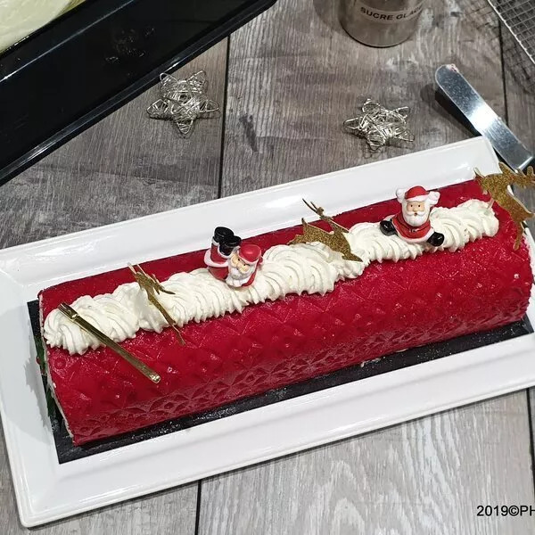 Bûche rose