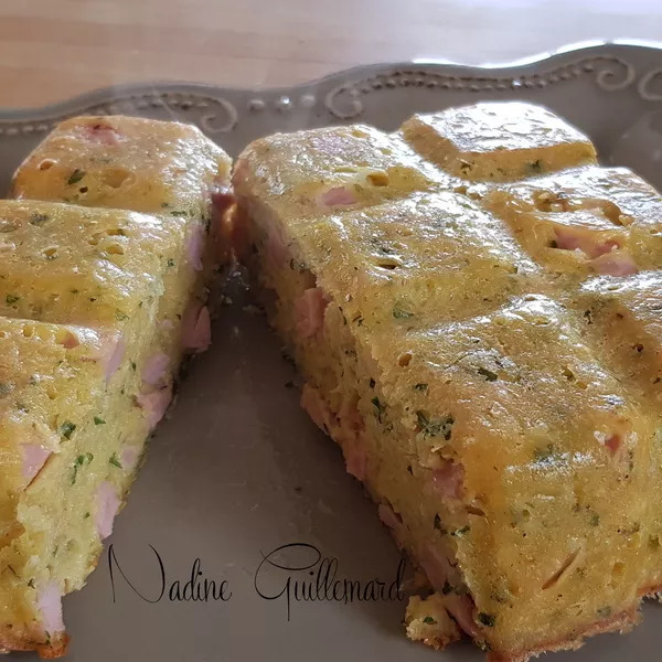 Gâteau de dés de jambon petit moule tablette