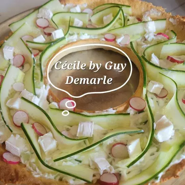 tarte au concombre