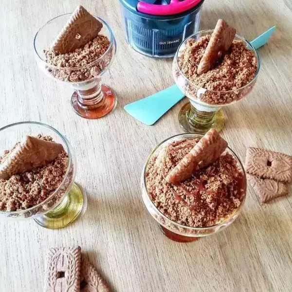 🍧Verrine tiramisu speculos caramel🍧