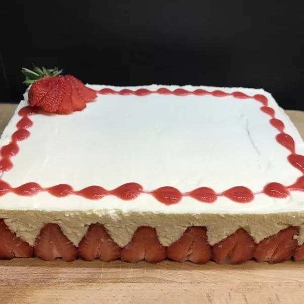 Fraisier au mascarpone 