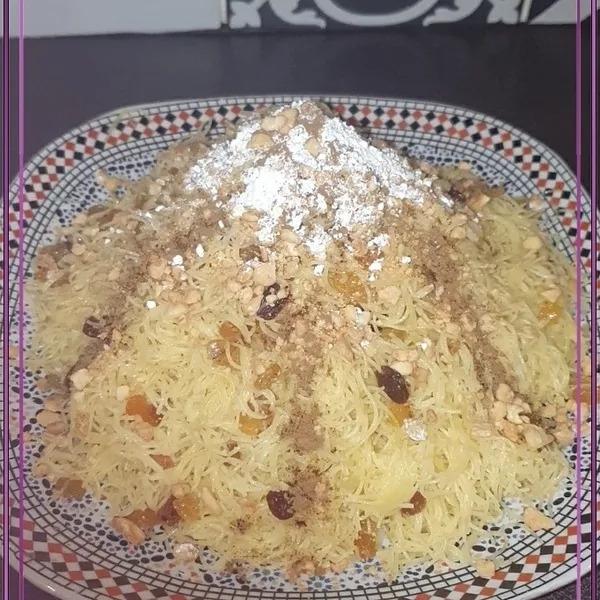 SEFFA Marocaine AUX AMANDES ET RAISINS SECS