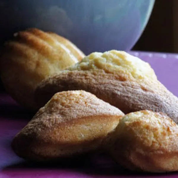 Madeleines au Nougat Blanc