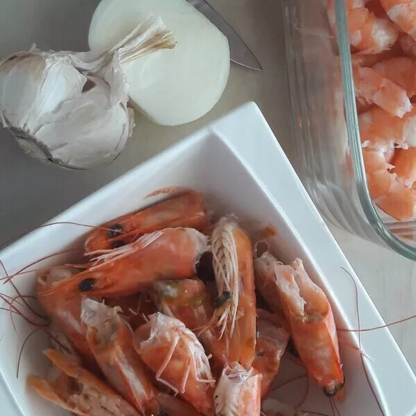 Bisque de Têtes de Crevettes