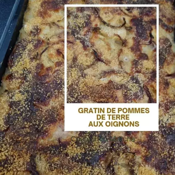 Gratin de pommes de terre 🥔 aux oignons 🧅