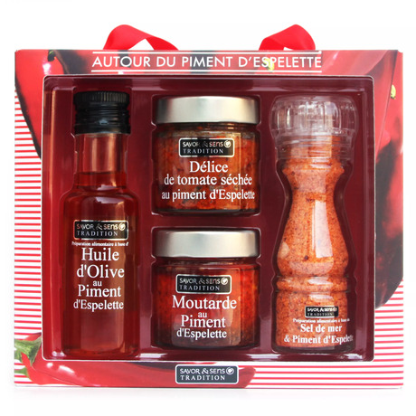 Coffret autour du piment d'Espelette