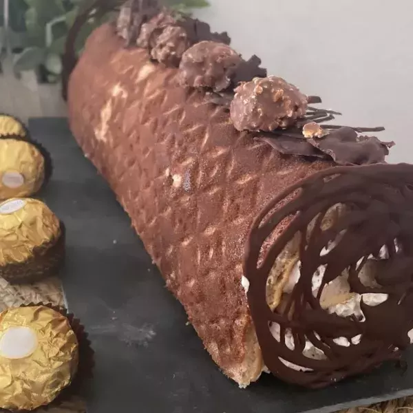 Bûche express Ferrero Rocher 