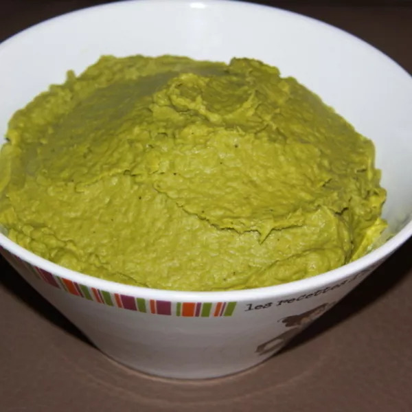 Purée de petits pois