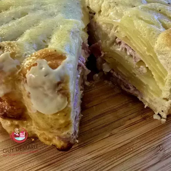 TORTILLA RUSTIQUE AU JAMBON