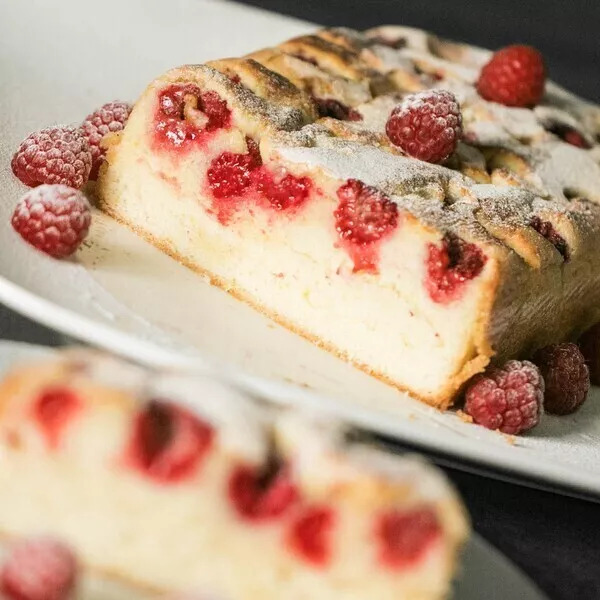 Gâteau léger aux framboises SANS I-COOK'IN 