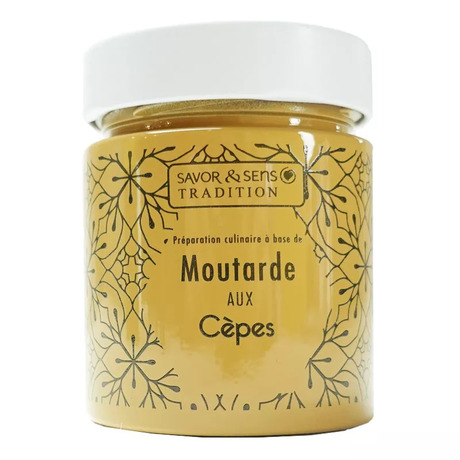 Moutarde saveur cèpes 130g