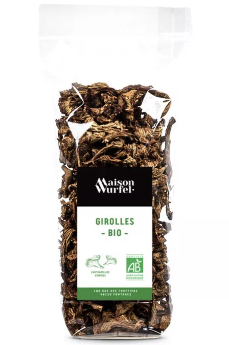 Girolles déshydratées bio 30g