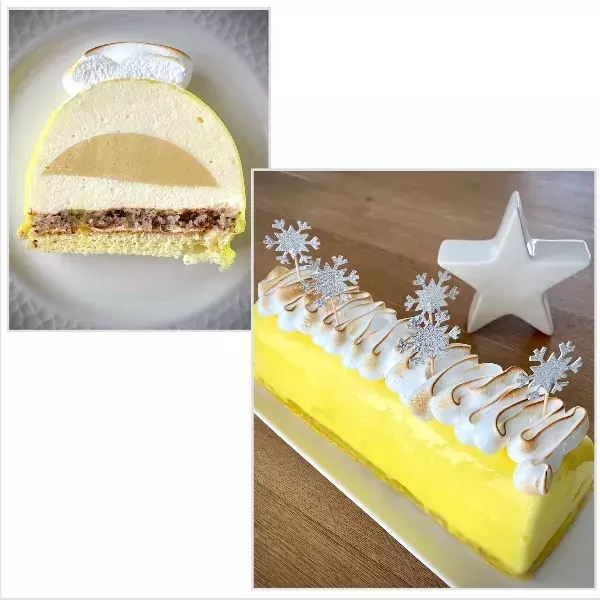 Bûche citron meringuée