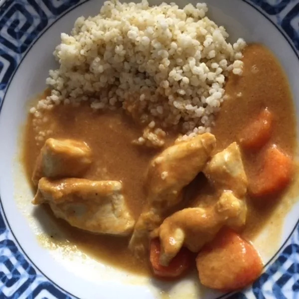 Poulet au curry