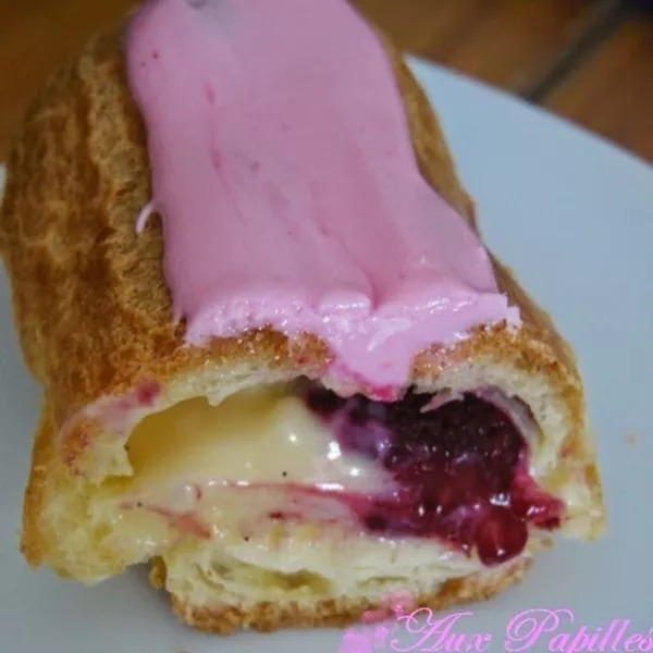 Eclairs à la framboise