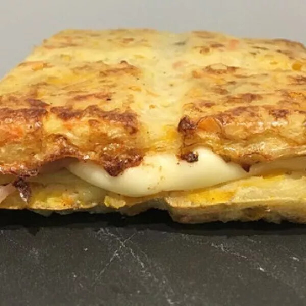 Râpé de pommes de terre façon raclette