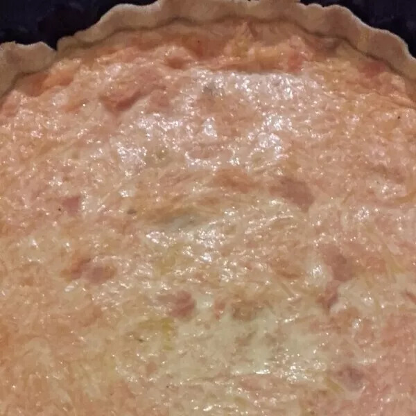 Quiche au potiron et emmental