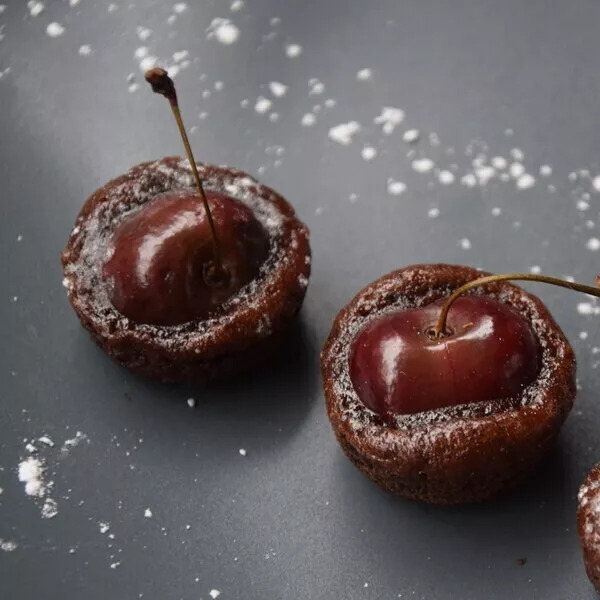 Bouchées cerises chocolat ndl