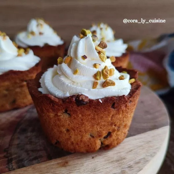 Cup'cookies au caramel beurre salé