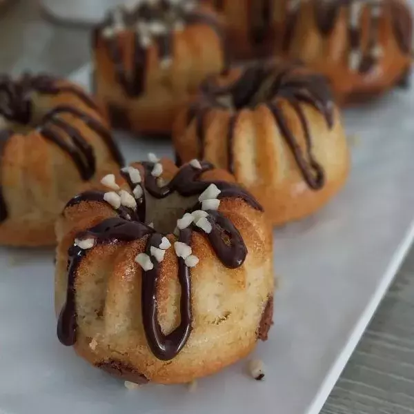 Bouchées choco noisettes