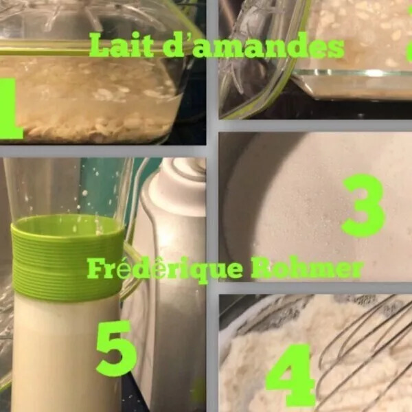 Lait d'amandes