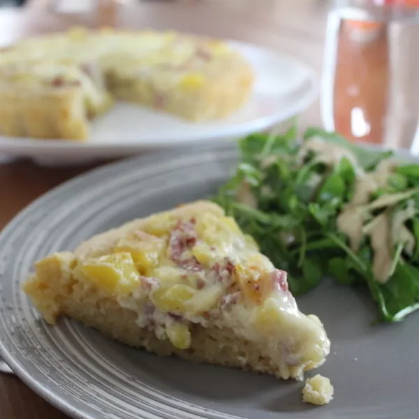 Tarte briochée façon tartiflette