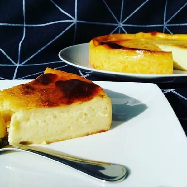 Flan selon Christophe Michalak ( jaunes d'oeufs uniquement)