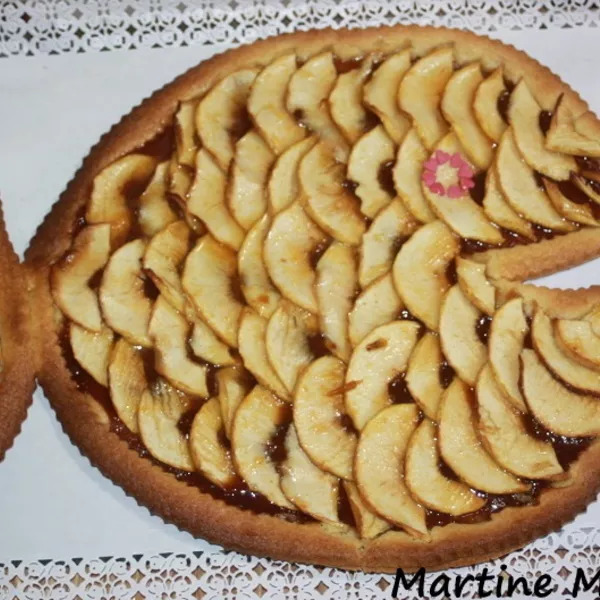 Tarte aux pommes du premier avril