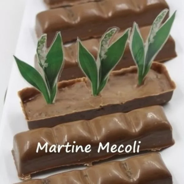 Jardinières en chocolat du premier mai sans cook'in