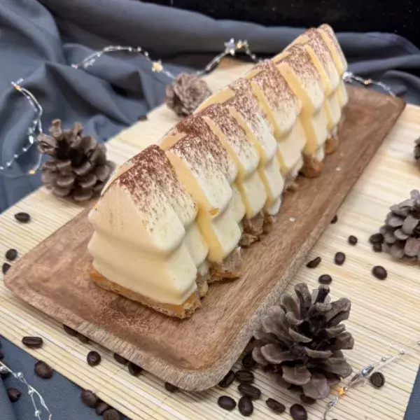 BUCHE TIRAMISU INSERT CHOC CAFE