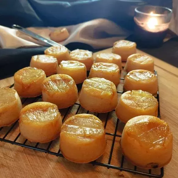 Petit Gâteaux ananas caramélisés 