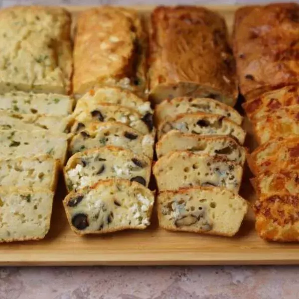 4 cakes salés apéritifs